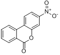 7-硝基-3,4-苯并香豆素分子式结构图