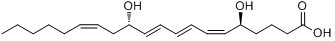 12-Epileukotriene B4分子式结构图