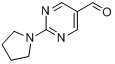 2-(吡咯烷-1-基)嘧啶-5-甲醛分子式结构图