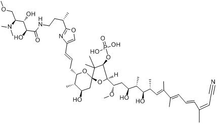 蛋白磷酸酯酶抑制剂分子式结构图