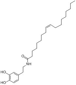 N-油酰多巴胺分子式结构图