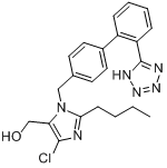 氯沙坦甲醛分子式结构图