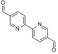 2,2'-联吡啶-5,5'-二甲醛分子式结构图