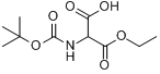 2-叔丁氧羰基氨基分子式结构图