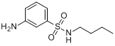 N-丁基-3-氨基苯磺酰胺分子式结构图