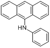 N-苯基-9-蒽胺分子式结构图