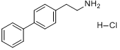 2-(4-联苯)乙胺分子式结构图