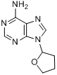 9-(四氢-2-呋喃)腺膘呤分子式结构图