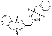 (-)-2,2-亚甲基双(3α,8α-二氢-8H-茚并[1,2-d]噁唑分子式结构图