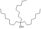 9-辛基-9-十七烷醇分子式结构图