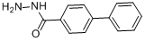 4-联苯基羧酸肼分子式结构图