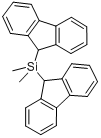 Di-9H-芴-9-基二甲基硅烷分子式结构图