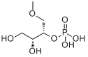 甲基-D-赤藓醇磷酸盐分子式结构图