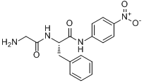 H-GLY-PHE-PNA分子式结构图