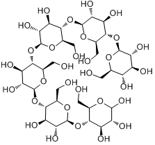 纤维六糖分子式结构图