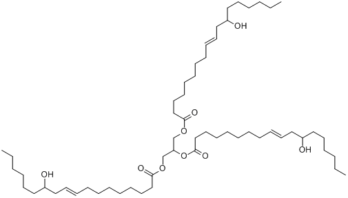 三蓖麻精;三蓖麻精;分子式结构图