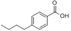4-正丁基苯甲酸分子式结构图