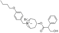 布托溴铵分子式结构图