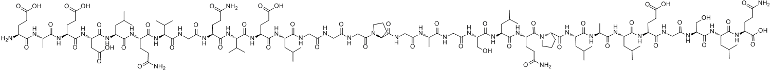 C-PEPTIDE (3-33), HUMAN分子式结构图