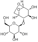 1,6-脱水-B-D-纤维二糖分子式结构图