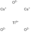 钛酸铯分子式结构图