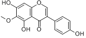 鸢尾苷分子式结构图