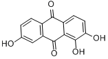1,2,7-三羟基蒽醌;1,2,7-三羟基蒽醌;分子式结构图