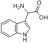 D,L-3-吲哚甘氨酸分子式结构图