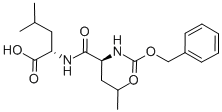 Z-LEU-LEU-OH分子式结构图