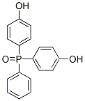 双(4-羟基苯基)苯基氧化膦分子式结构图