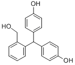 2-BIS(4-羟苯基)甲基苄醇分子式结构图