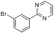 2-(3-溴苯基)嘧啶分子式结构图