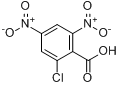 2-氯-4,6-二硝基苯甲酸分子式结构图