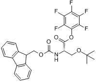 FMOC-SER(TBU)-OPFP分子式结构图