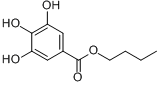 没食子酸正丁基 酯分子式结构图