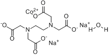 乙二胺基四乙酸钴二钠盐分子式结构图