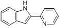 2-(2-吡啶基)-1H-吲哚分子式结构图