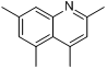 2,4,5,7-四甲基喹啉分子式结构图