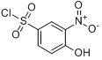 4-羟基-3-硝基苯磺酰氯分子式结构图