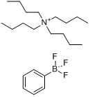 苯基三氟硼酸四正丁基铵盐分子式结构图