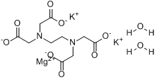 乙二胺四乙酸二钾镁盐分子式结构图