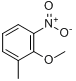 2-甲基-6-硝基茴香醚分子式结构图