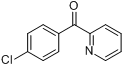 2-(4-氯苯甲酰基)吡啶分子式结构图