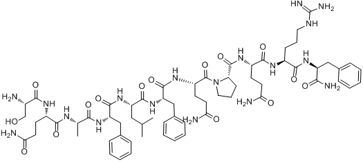 NEUROPEPTIDE SF (HUMAN)分子式结构图