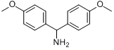 4,4'-二甲氧基二苯甲胺分子式结构图