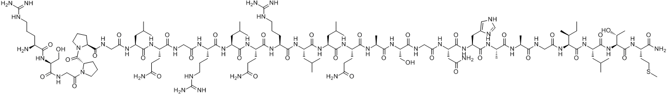 食欲肽B (人)分子式结构图