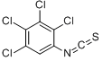 2,3,4,5-四氯苯基 异硫代氰酸酯分子式结构图