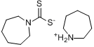 六甲烯二硫代]氨基甲酸 六甲基铵盐分子式结构图