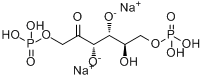 D-果糖-1,6-二磷酸二钠盐分子式结构图