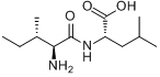 H-ILE-LEU-OH分子式结构图